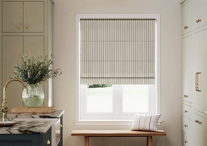 The British Stripe Co. Mary, Polzeath No.1 - Twist&Fit Roman Blind - Image 3